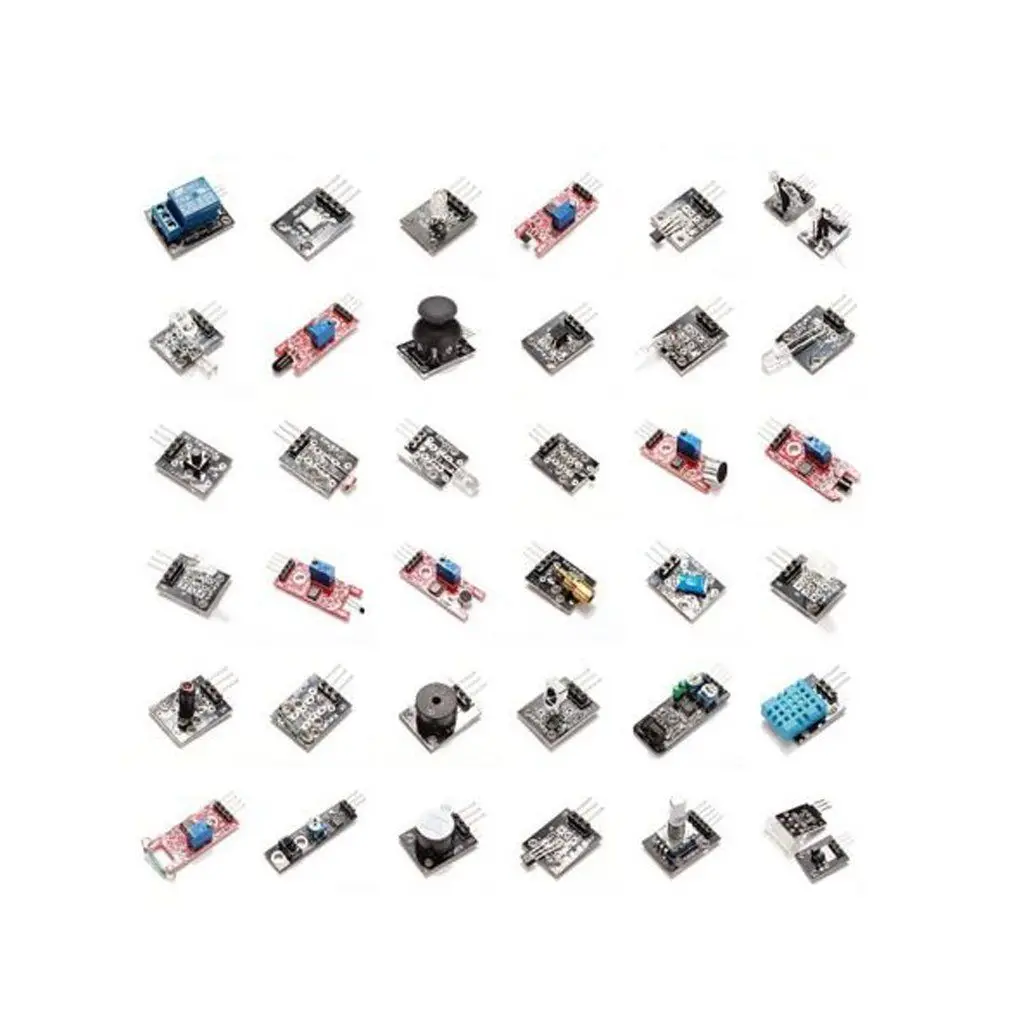 37 * сенсор светодиодный джойстик модуль стартер ассортимент прочный для Arduino MCU Educ