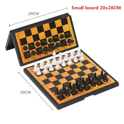 New Folding Portable Chess Board Magnetic Travel Chess Set For Kids And Adults Medieval International Best Gift