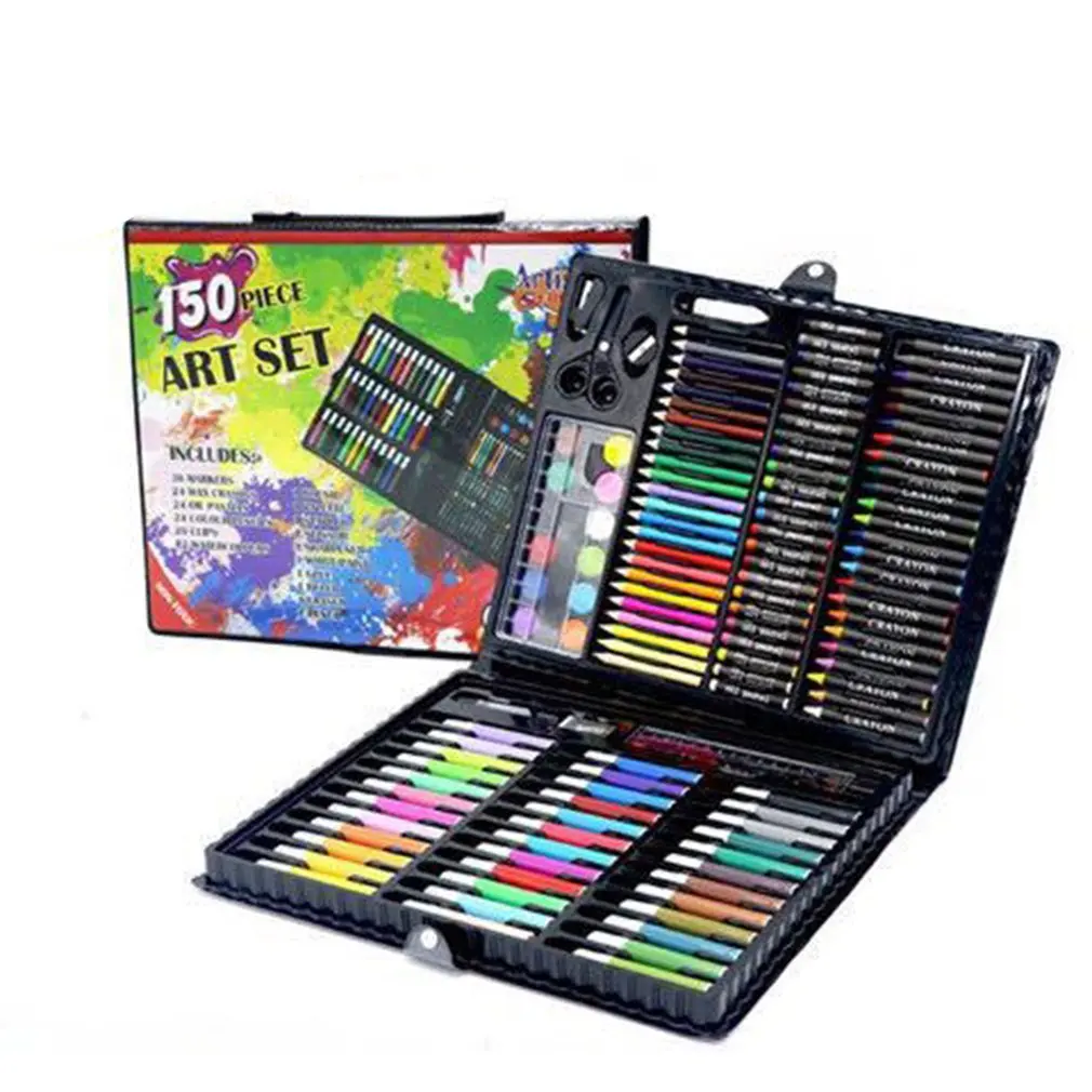 

150Pcs Professional Color Pencil Child Drawing Set Painting Set Colored Pencils For Children-Colored Drawing Pencils Art Set