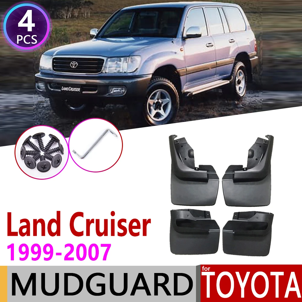 

Mudflap for Toyota Land Cruiser LC80 J80 80 1999~2007 Fender Mud Flaps Guard Mudguard Splash Flap Car Accessories 2000 2005 2006