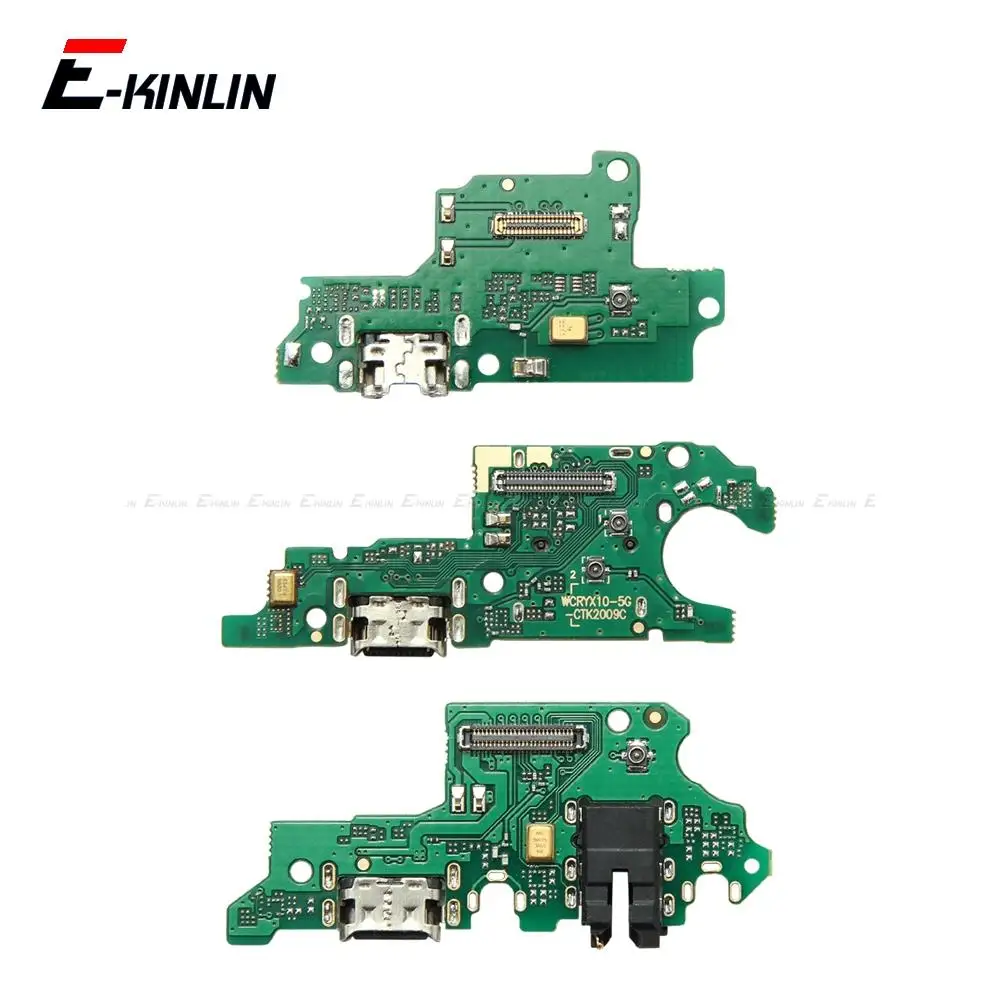 Power Charging Connector Plug Port Dock Board With Microphone Flex Cable For HuaWei Honor 8S 9C 9A 9S 9X Pro Premium 10X Lite | Мобильные