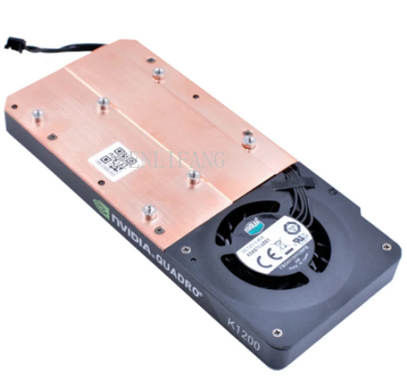 

Free shipping original Quadro K1200 FB04010H12BPB 12V 0.45A graphics card radiator fan