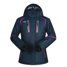 Зимняя женская лыжная куртка,, водонепроницаемая, ветрозащитная, теплая, для снега-30 градусов, высокое качество, уличная куртка, для катания на лыжах, сноуборде, брендовая куртка