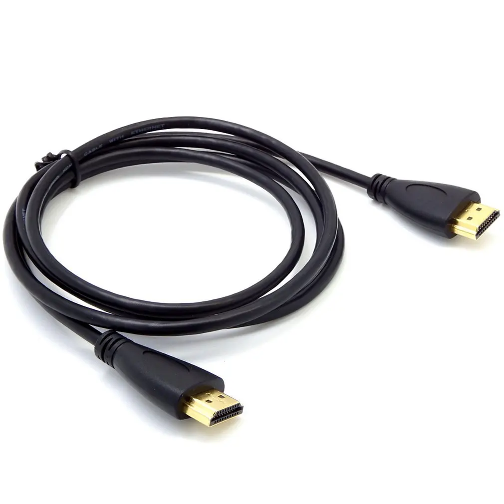 HDMI кабель для Blu-Ray 3D DVD для PS3 HD ТВ xbox ЖК-дисплей HD ТВ 1080P позолоченный разъем 3D 1080P кабель со штыревыми соединителями на обоих концах для подключения