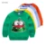 SENNO Boys kids t-shirt baby boys clothes dinosaur frog kids autumn sweatershirt блузка топы детский свитер толстовки