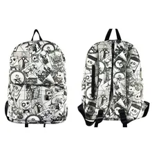 Кошмар перед Рождеством Джек Рюкзак подростков Bookbags школьные сумки ноутбук дорожная Сумка Через Плечо Рюкзак