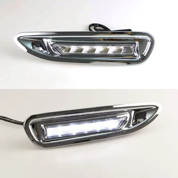 

Car Flashing 2Pcs LED DRL Daytime running light for Mazda 6 Mazda6 2008 2009 2010 Daylight fog lamp frame Fog light Car styling