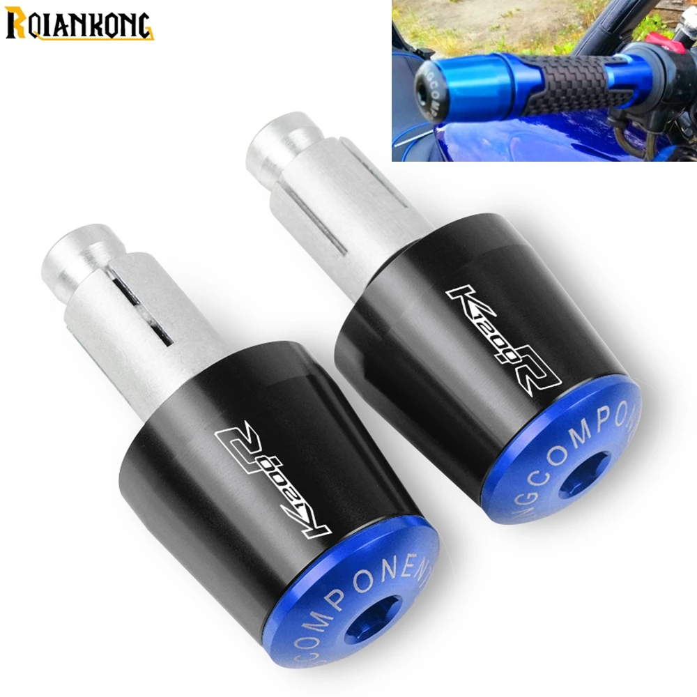 

7/8mm CNC Aluminum Motorcycle Hand Bar End Handlebar For BMW K1200R K 1200 R 2004 2005 2006 2007 2008 2009 Handle Grips Cap