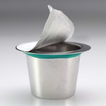 

200PCS Aluminum Espresso Lids Foils Seals To Reusable Capsules Coffee Pod Compatible for Nespresso Not Compatible with Diameter