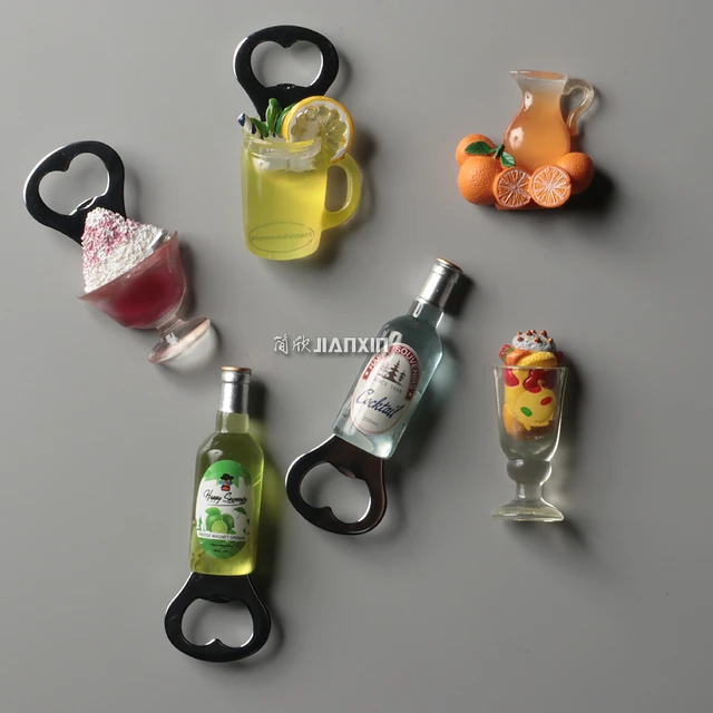 Magnetic Beer Opener & Beer Chiller Sticks For Bottles Set By Setoris