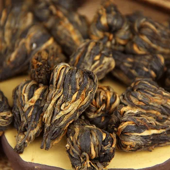 

China Yunnan Fengqing Dian Hong Premium Small Red Tower Bud DianHong Black Tea Beauty Slimming Green Food for Health Lose Weight