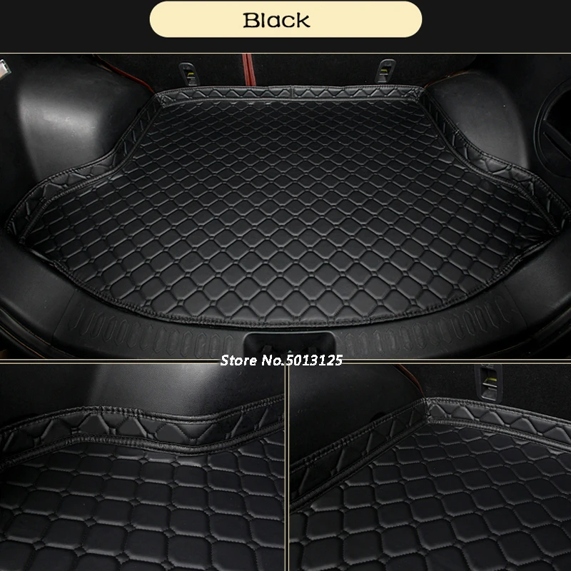 Rubber Boot Liner Tray Mat Protection Cargo Mat Wear-Resistant Waterproof Storage Carpet Trunk Floor Mat Interior Accessories MISSLYY Car Trunk Mat for Jaguar XE 2018-2020 