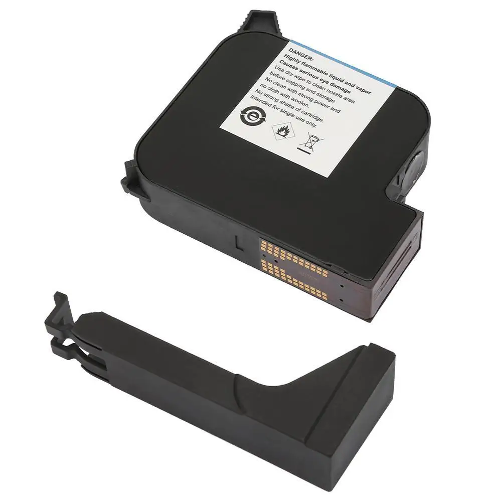 

Quick-drying 1 Inch Print Height Black Red Blue Green Yellow 25.4MM Solvent 45ML Printer Fast Dry Ink Cartridge