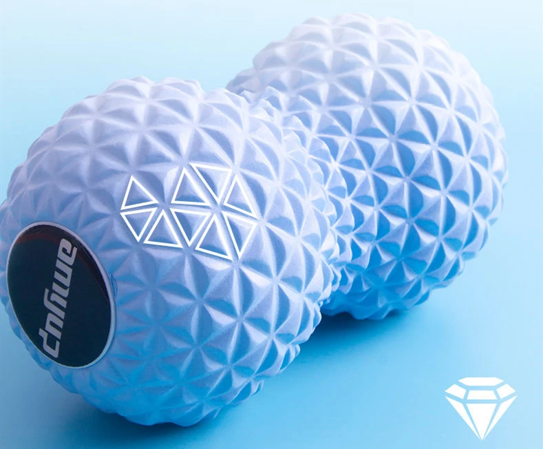 EVA арахисовый Массажный мяч, двойной Массажный мяч для Лакросса, подвижный мяч для физической терапии, инструмент для глубокого массажа тканей, для спины, рук, ног