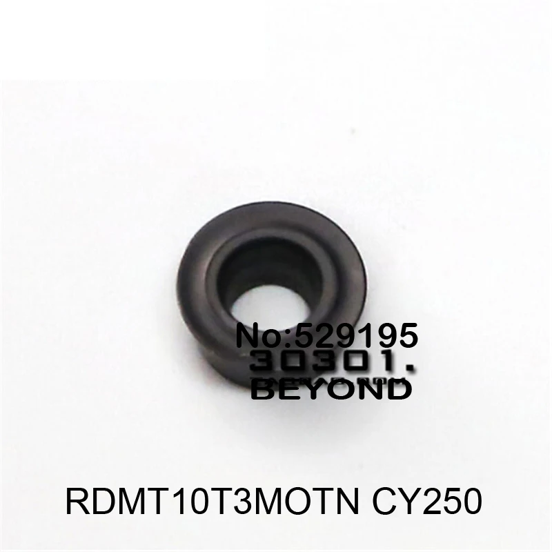 Оригинальный HITCH RDMT10T3MOTN CY250 RDMT10T3 RDMT 10T3 твердосплавные вставки для стали