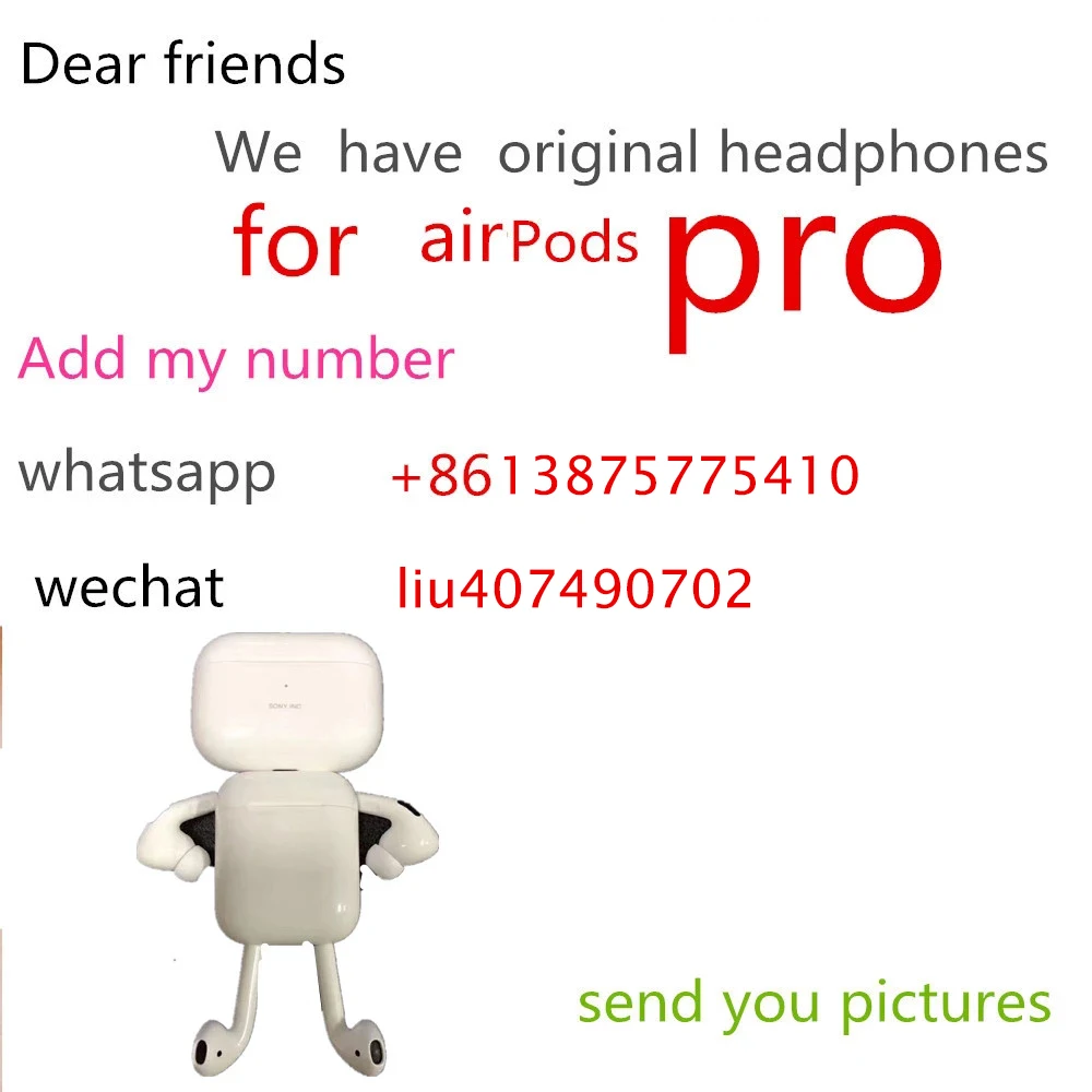 

smart for Original airpods Pro case pop up Bluetooth Wireless earphones induction control Earbud Charging for iPhone 11 Pro