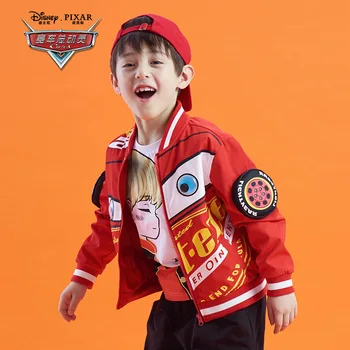 

Original Disney Racing Car Story Auto Story Children's Lightning Mcqueen Jacket Baby Boy Jacket Winter Baby Boy Winter Coat 552