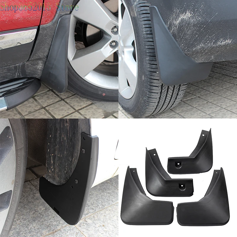 For Chevrolet TRAX 2014 2015 2016 2017 2018 ABS plastic Car Mud Flaps Splash Guard Fender Mudguard 4pcs car styling accessories |