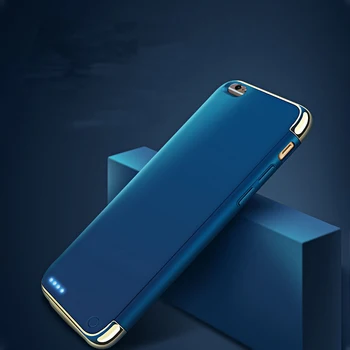 バッテリー充電器ケース iphone 6 6s 7 8 X XS 最大 XR 3500/4000/5500/6000 10000mah スリム Powerbank ための iphone 8 7 6 6s プラス