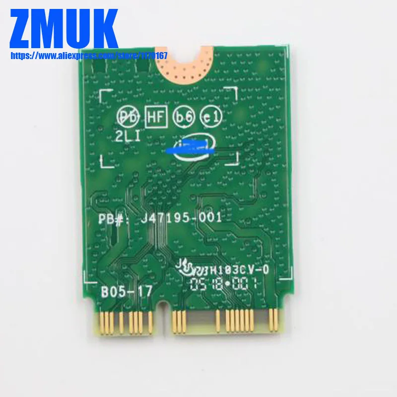 Int-placa de Quarto sem Fio Dual Band-ac 9560 w bt 5.0 Placa Wi-fi para Thinkpad P52 P72 p1 L390 P330 M920q M920x M920z M920t Series Fru 01ax01axt - Imagem 2