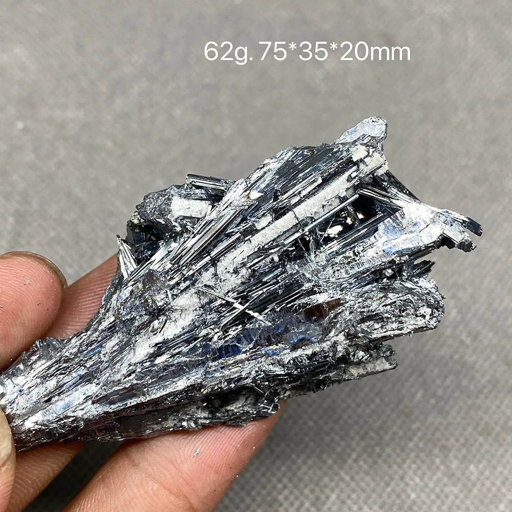 100% Natural rare Stibnite mineral specimen stones and crystals healing ...