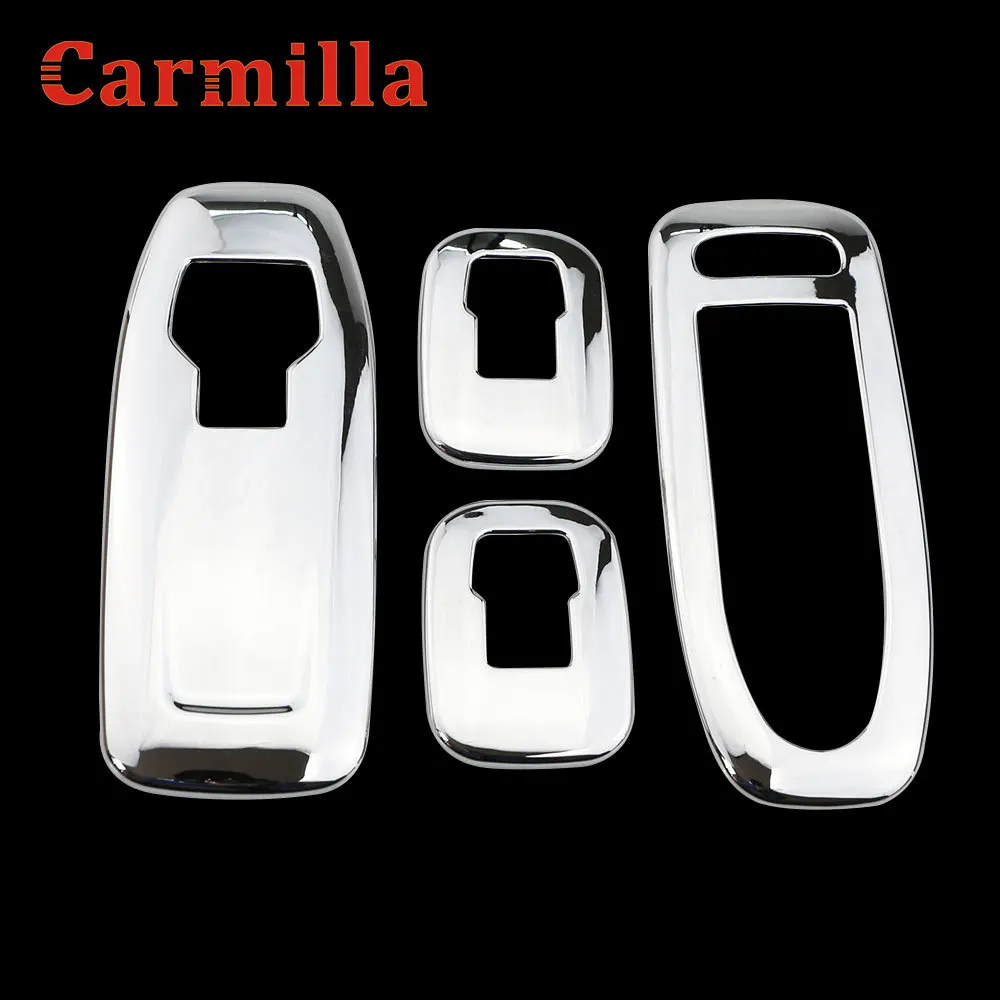  Car Glass Window Lifter Panel Refitting Cover Trim Sticker Fit for Peugeot 2008 2014 2015 2016 2017