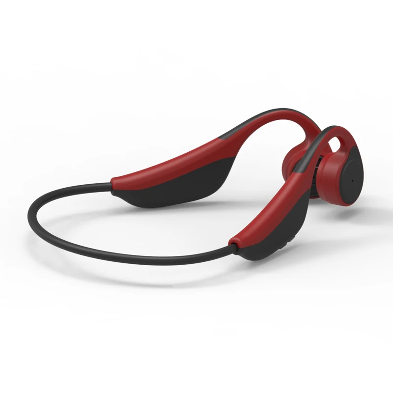 Тренд Bluetooth 5,0 костной проводимости стерео гарнитура спортивные безушные громкой связи черный/розовый/красный/белый