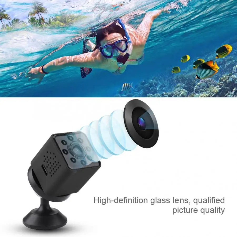 SQ23 мини камера 1080P 30fps HD WiFi ИК ночного видения видеокамера водонепроницаемый движения DVR Micro Cam Спорт DV видео маленькая камера