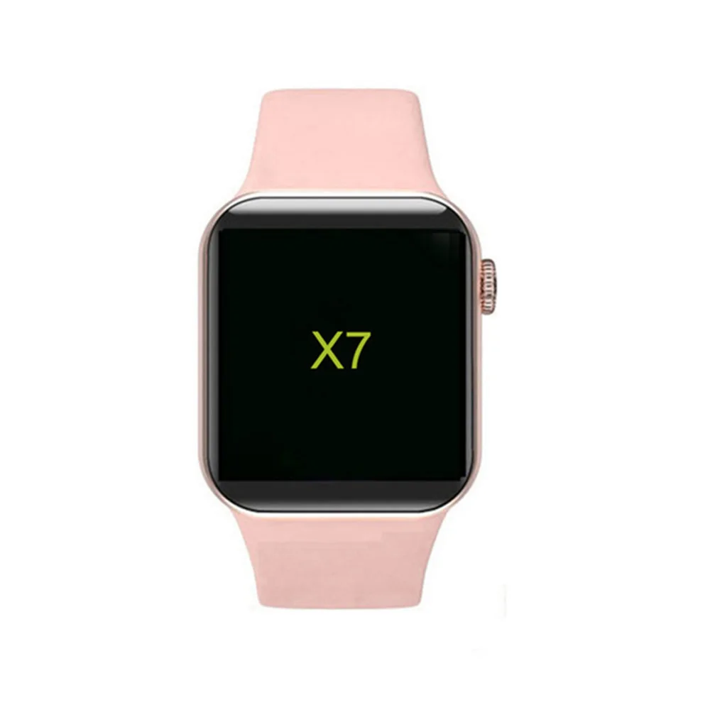 IWO X7 Smartwatch Watch for Men Heart Rate Fitness Tracker Bluetooth Call Smart Watch DIY Face ip67 Waterproof PK W26 T500 X8MAX 