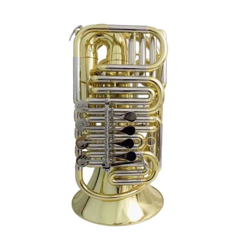 BBb,CC,EEb,F key, viaje, Tuba de 5 KG, campana de 12,2 "de altura, 32,3