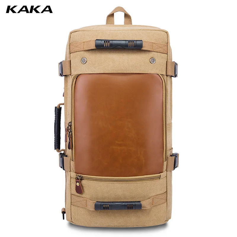 

2019 New Style Retro Casual Korean-style Large-capacity Backpack Men Backpack Multi-functional Travel Backpack