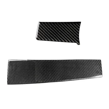 

Replacement For Honda Civic 10th Gen 2016-2019 2pcs/set Car Console Dashboard Cover Trim Carbon Fiber Decor