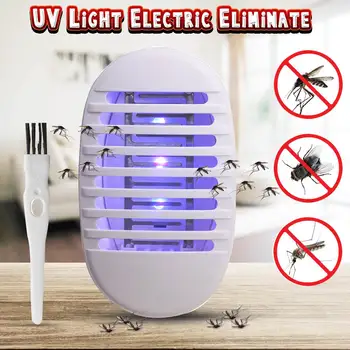 

Electric LED Mosquito Killer Lamps Fly Bug Trap Light Anti Mosquito Repellent Dispeller Pest Control Insect Repeller EU Plug