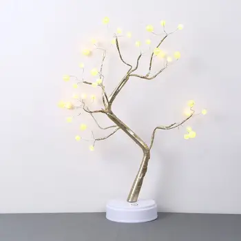 

Tree Branch Desk Lamp Touch Switch Vintage Style Party Holiday Home Office Decor