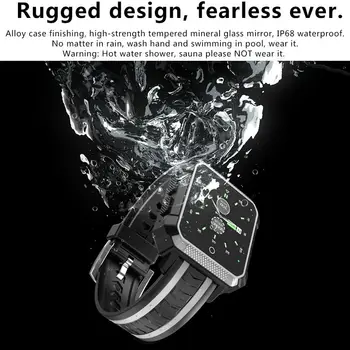 

4G Networks Wifi GPS Smart Watch IP68 Waterproof Android IOS GSM SIM Card Smart Bracelet Fitness Running Cycling Swimming Men