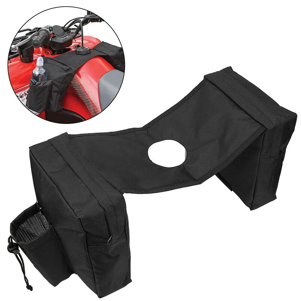 

ATV Tank Saddle Bag Gas Saddle Bag Pocket Storage For Motorcycles Snowmobiles USA Motorcycle Accessories