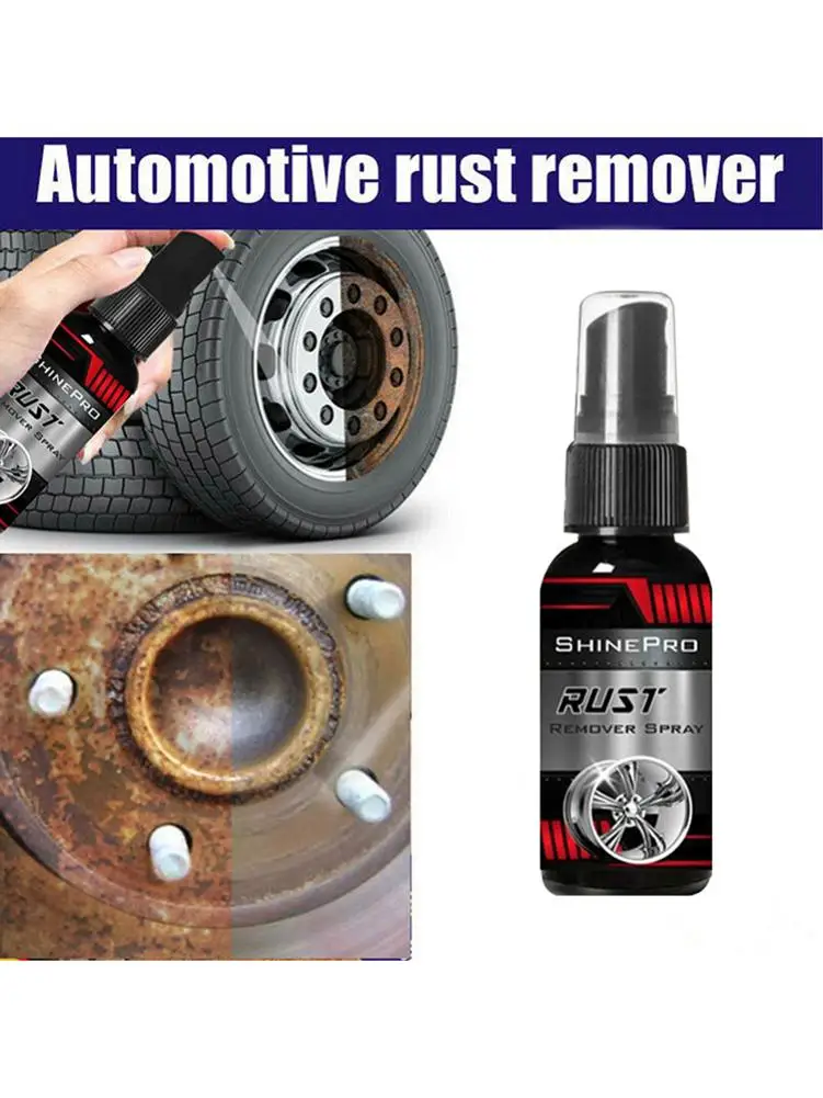 30MLCarWheelRustRemoverCleaningSprayDecontaminateBrightener