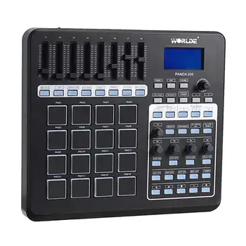 

WORLDE PANDA200 16 Keys MIDI Keyboard Controller USB Professional MIDI Controllers Electronic Arranger Keyboard With USB Cable