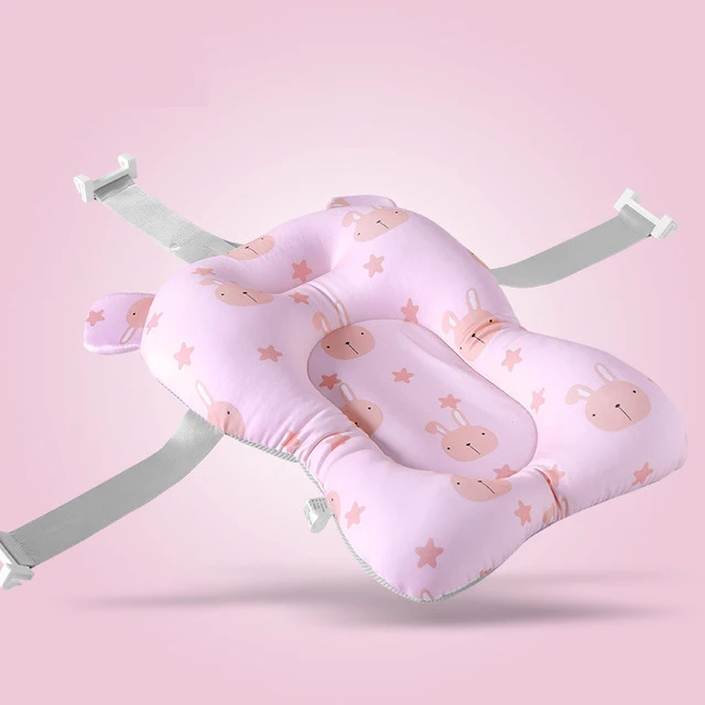 Детская подушка для ванны для новорожденных, противоскользящая Подушка, сиденье для младенцев, плавающий коврик для ванной, крепление для душа, кровать безопасности, мягкая подушка - Цвет: 6