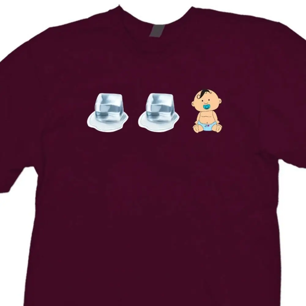 Ice Ice Baby College Humor T Shirt Retro Funny Vanilla Ice Rap