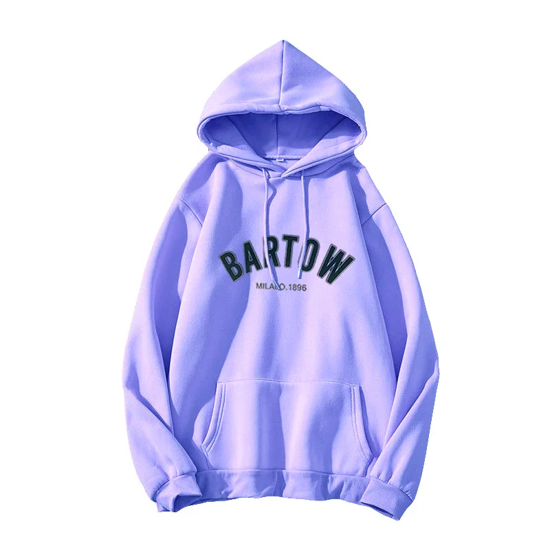 pink bape hoodie New Harajuku Letter Oversized Hoodies Spring Autumn Long Sleeve Loose Pullover Tops Hooded Casual Warm Pocket Sweatshirts Women custom hoodies