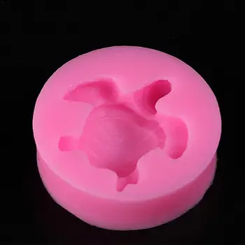 

Sea turtle Shape Silicone Mold Cake Fondant Paste DIY Tortoise Soap Chocolate Gum molds Decorating Paste Mould Silicone Q2I9