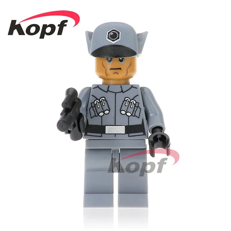 Одна строительные блоки белый желтый Utapau десантник Appo космические фигурки Обучающие куклы игрушки для детей PG8077 - Цвет: PG747 Without Box
