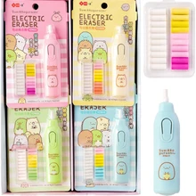 San-x – gommes mécaniques et électriques SUMIKKO GURASHI, adorables gommes automatiques pour enfants, fournitures scolaires, papeterie cadeau