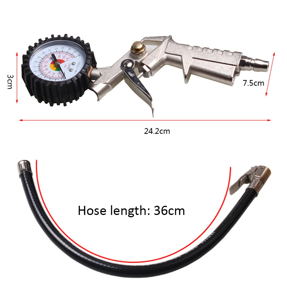 Манометр для шин, многофункциональный манометр для шин, цифровой манометр для ремонта шин из сплава, инструменты для автомобиля, двигатель, транспортное средство, дропшиппинг