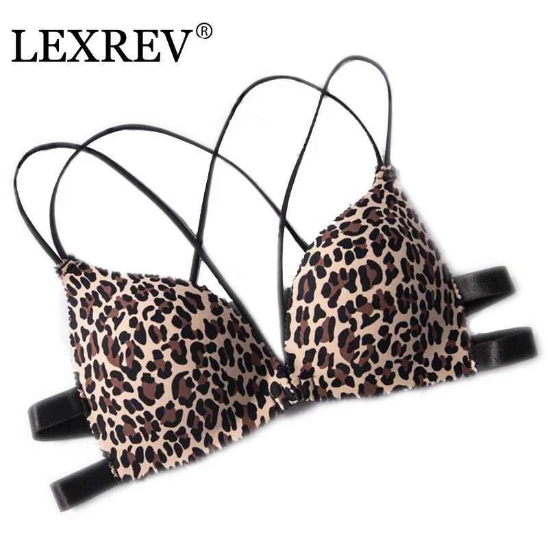 

Triangle Sexy Seamless Bra Gather Adjustable Women Lingerie Super Push Up Bras for Women Brasier Mujer Front Closure Garter Bra