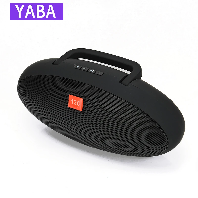 

YABA WJ136 Bluetooth speaker bass Portable column wireless Stereo subwoofer Music Playe Center With 1800mAh Battery soundbox
