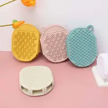 

40%HOTBody Scrubber Double-sided Soft PVC Exfoliating Body Brush for Bathroom