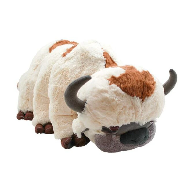 

Plush Avatar 2 Aang Resource Appa Stuffed Animal Fluffy Toy Cuddly Doll Apocalypse the flying heaven cow cattle 6 six-footed cow