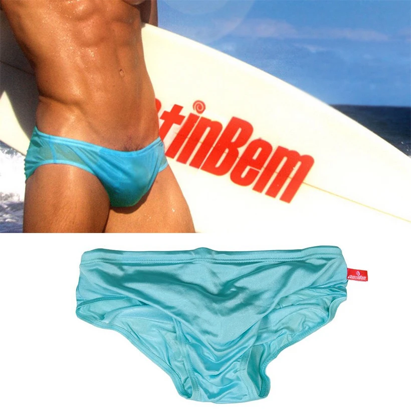 Transparent Men's Swimming Trunks Masculina Shorts Swimwear Swim Beach Board Short Slip Low Waist Sexy Swimsuit Gay swim trunks